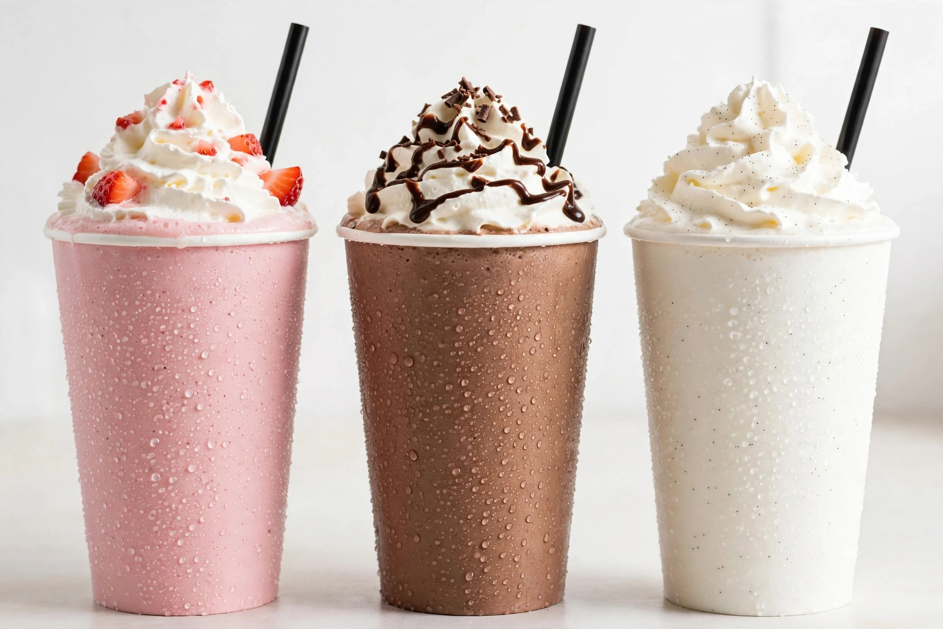 Cook Out shake cups and food